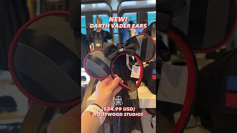 Darth Vader Ears 🖤 #StarWars