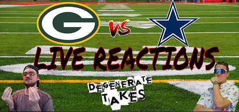 Degenerate Takes Live: Wild Card Showdown - Packers vs Cowboys