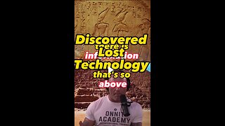 Lost Technology the Pyramids