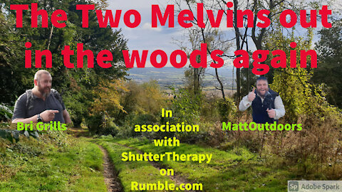 The Two Melvins in the woods again.