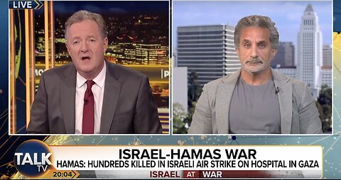 Israel - Hamas War: Piers Morgan vs Bassem Youssef | باسم يوسف يفحم أشهر مذيع بريطاني