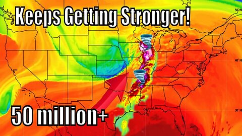 This Storm Keeps Getting Stronger, Long Track Tornadoes, Extreme Fire Risk, Hurricane Winds and more