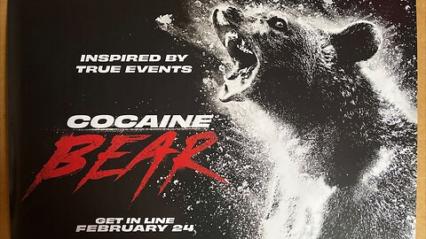 "COCAINE BEAR" (2023) Directed by Elizabeth Banks