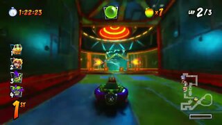 N. Gin Labs Mirror Mode Nintendo Switch Gameplay - Crash Team Racing Nitro-Fueled