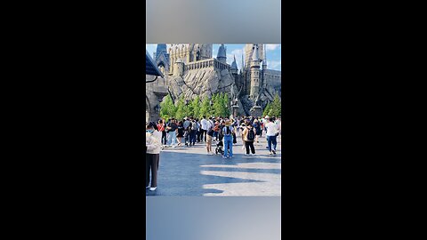 Hogwarts 😱🏫❤️ Harry Potter Movie - Universal studios