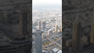 burj khalifa top view