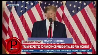 🚨 Trump: I am tonight announcing my candidacy for President of the United States