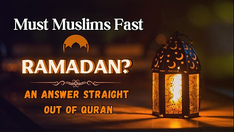 Must Muslims Fast in Ramadan? #ramadan #ramadan2024 #رمضان #رمضان2024