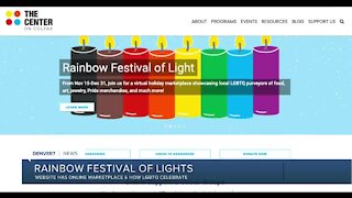 Rainbow Festival of Lights online marketplace of LGBTQ businesses