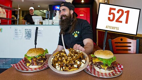 OVER 500 PEOPLE HAVE FAILED TO BEAT THIS 6 YEAR RECORD | CANADA | BeardMeatsFood