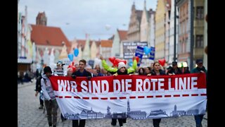 Impressionen vom Montagsspaziergang in Landshut am 19.09.2022