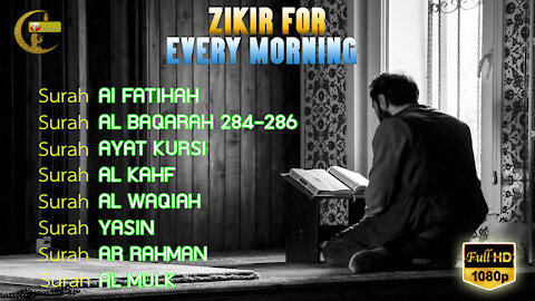 Zikir For Every Morning | Increse Rizky & Save for Dunia And Akirat