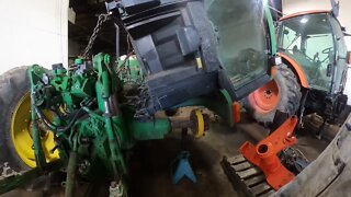 John Deere 6410 Range transmission damage