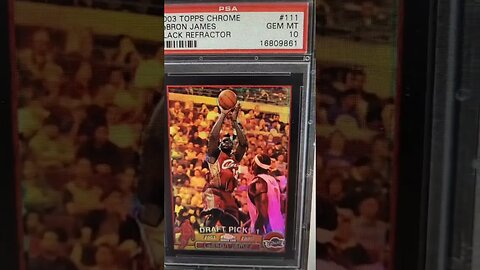 $480,000 Basketball Card 🤯 #sportscards #lebronjames
