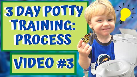 3 Day EASY Potty Training Method - #3 Process