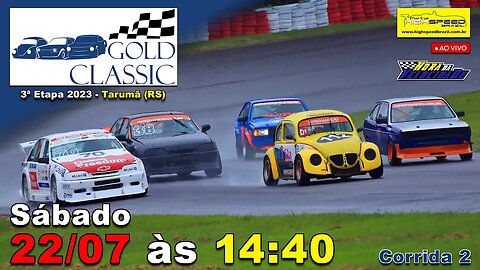 🔴 GOLD CLASSIC | Corrida 2 | 3ª Etapa 2023 | Tarumã (RS) | Ao Vivo