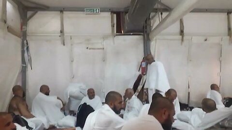 Before Isha: Mina Camp | MashAllah | #mina #minacamp #hajj #hajj2023