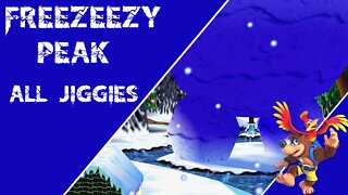 Banjo-Kazooie - Freezeezy Peak - All Jiggy Locations