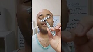 ASMR SINGING OF Giesen & Forsthoff Razor💈🔊🪒#asmr #shavingproducts #safetyrazor #wetshaving #singing