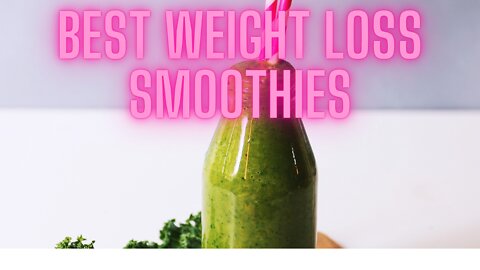 weight loss smoothies that really works ( kale recharge smoothie)