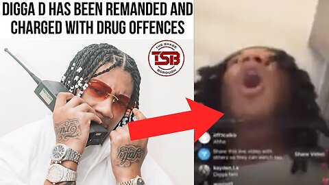 Digga D Got SWATTED During Instagram Live…