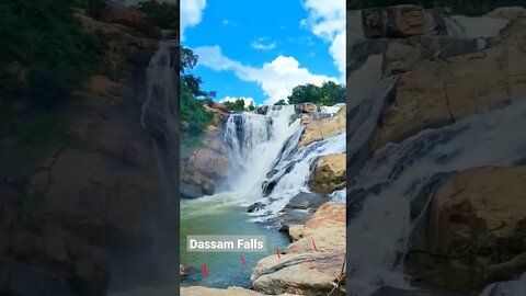 Rushing from an altitude of 144 feet- Dassam Falls