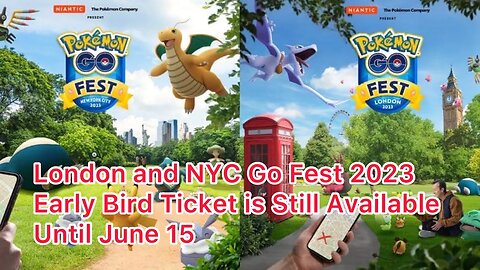 London and NYC Go Fest 2023 Early Bird Ticket is Still Available Until June 15