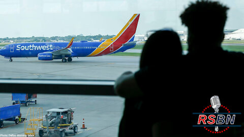 Southwest Airlines Employees Hold The Line: Freedom Not Force in Dallas, TX 10/18/21