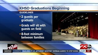 KHSD graduations beginning Monday