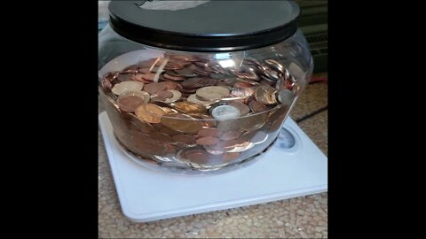 40Lbs Worth Of Change - Guess How much money it is