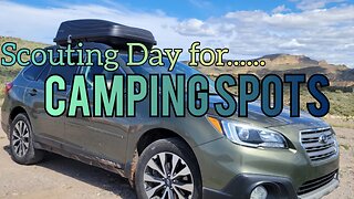 Travel Vlog 21 - Episode 11 / Traveling Across America / Scouting Camp Spots / Wild Horses