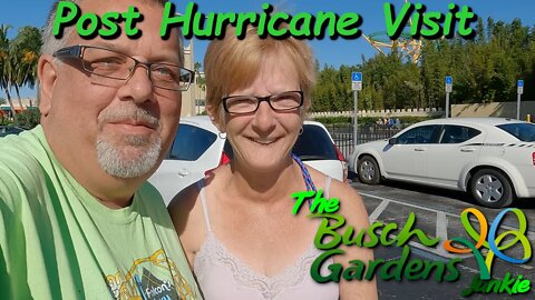 Busch Gardens Post Hurricane Visit!