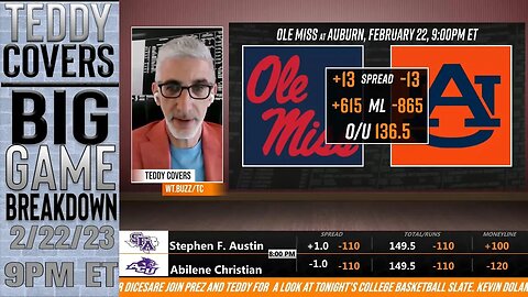 College Basketball Predictions and Picks Tonight | Auburn vs Ole Miss Betting Advice Feb 22