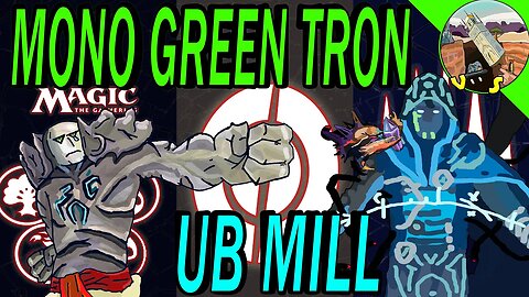 Mono Green Tron VS UB Mill｜Top Deck Kozilek... ｜Magic The Gathering Online Modern League Match