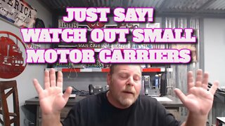 Why Small Motor Carrier Must Watch Who They Hire