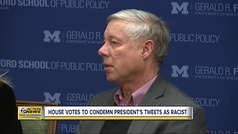 Michigan Rep. Fred Upton among 4 Republicans who voted to condemn President Trump over tweet