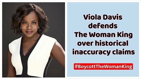 Viola Davis defends The Woman King over historical inaccuracy claims #violadavis