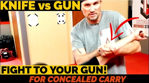 Knife Threat from Behind vs Gun | Fight to Your Gun for Concealed Carry | Beef Wellington Dump!