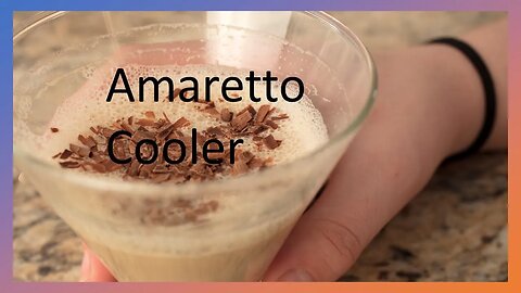Refreshing & Delicious: The Best Homemade Amaretto Cooler Recipe #shorts #coffee #coffeerecipe