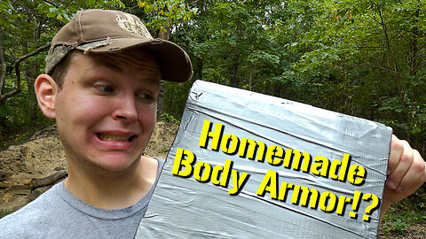 I made homemade body armor... Will it stop a bullet!?