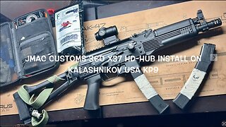 JMAC Customs 360 X37 HD-HUB Install on Kalashnikov USA KP9