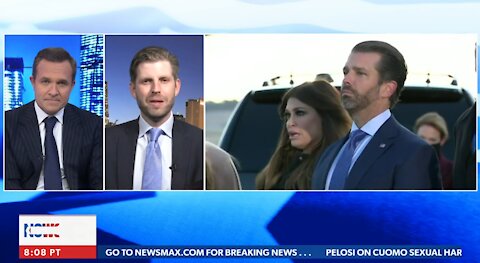 Eric Trump Talks About His Family's Sacrifices, "I Don't Think You've Seen the Last of This Family"