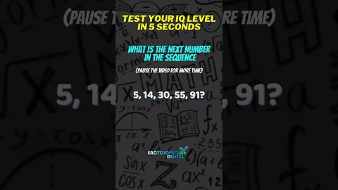 Put Your Mind to the Test: Ultimate IQ Challenge | IQ Test in 5 Seconds For You #Foryou