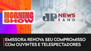 TV Jovem Pan News completa um ano de atividade