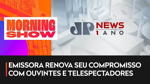 TV Jovem Pan News completa um ano de atividade