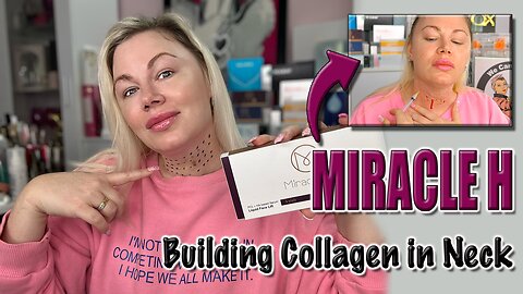 Building Collagen in the Neck with Miracle H, AceCosm | Code Jessica10 Saves you money