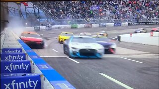 Ross Chastain Insane Pass Past Denny Hamlin at Martinsville