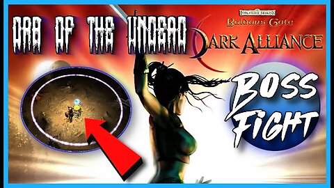 Baldur's Gate Dark Alliance (Co-Op) Boss Fight | Orb of the Undead | Tips & Tricks