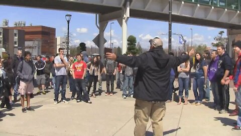 University of Buffalo NEEDS TO REPENT! | Open Air Preaching | Kerrigan Skelly