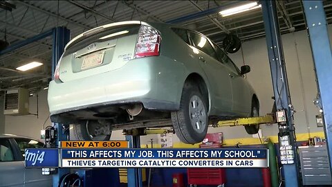 Criminals target Toyota Prius catalytic converters